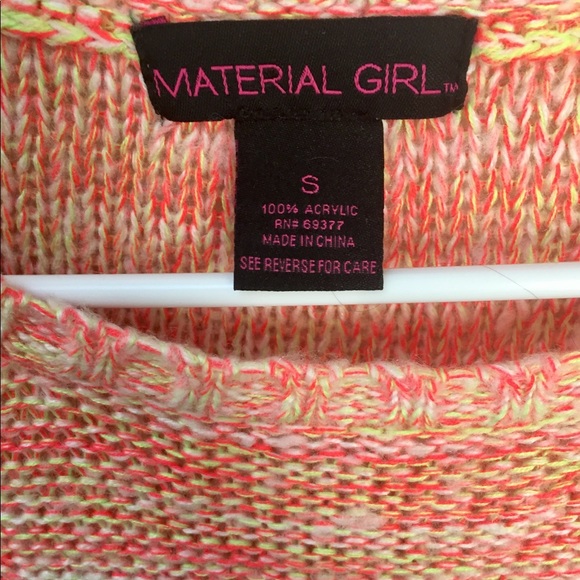 EUC Material Girl Knit Sweater - Picture 2 of 5